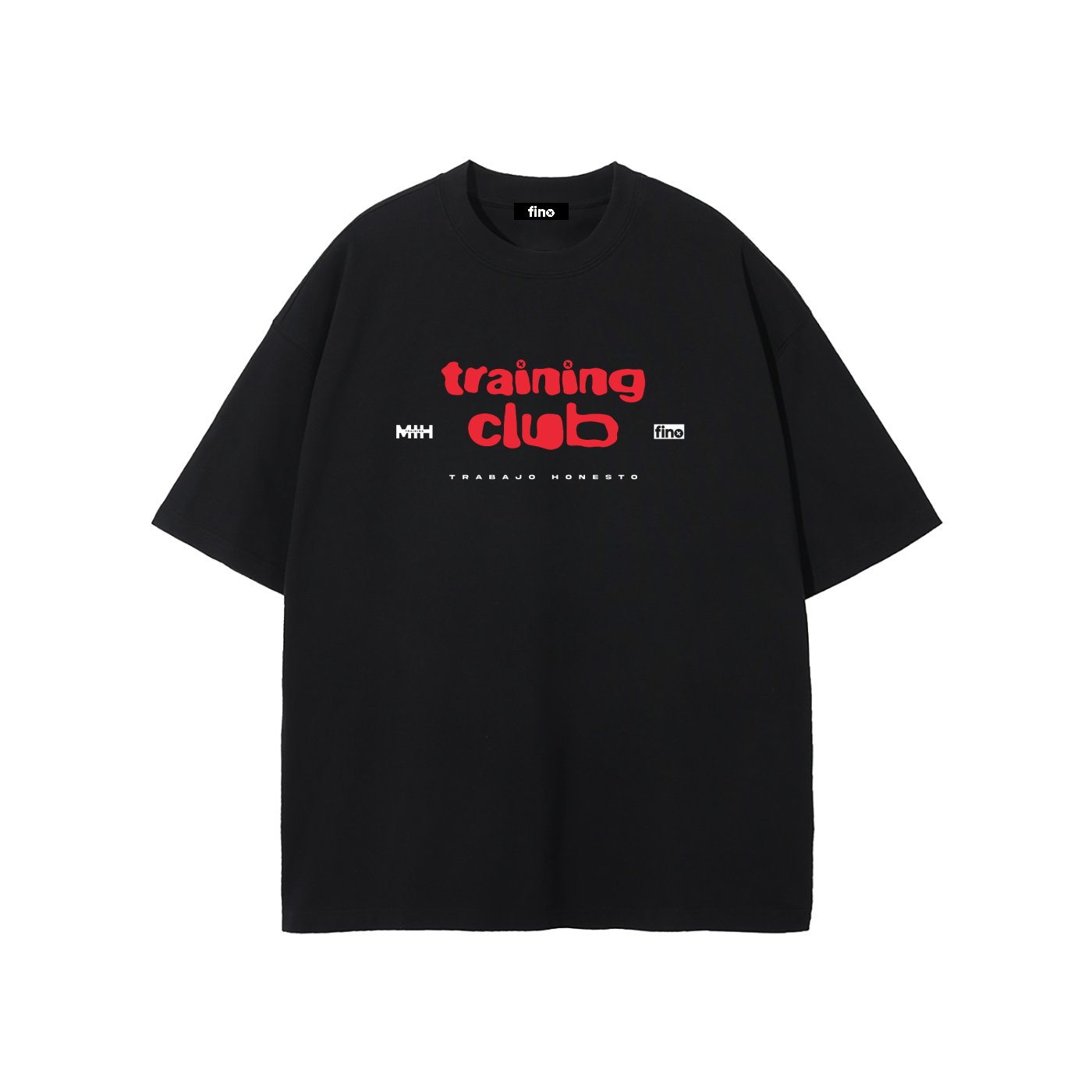 MIH Training Club - Black (Oversized T-Shirt)