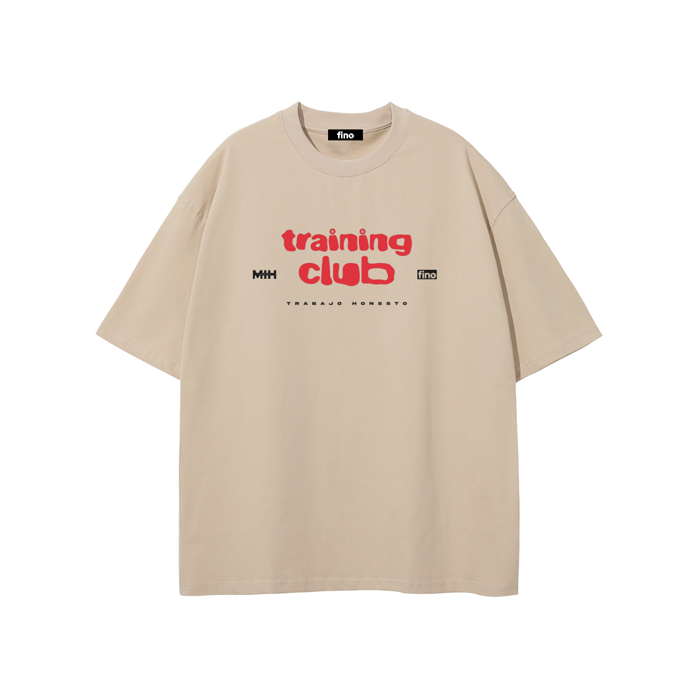 MIH Training Club - Khaki (Oversized T-Shirt)