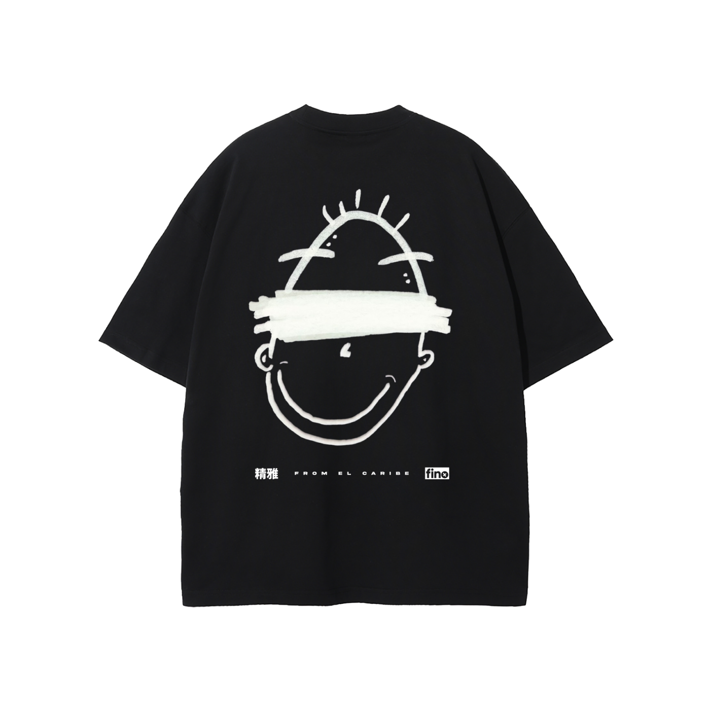 CHAMO CANDELA - Black (Oversized T-Shirt)