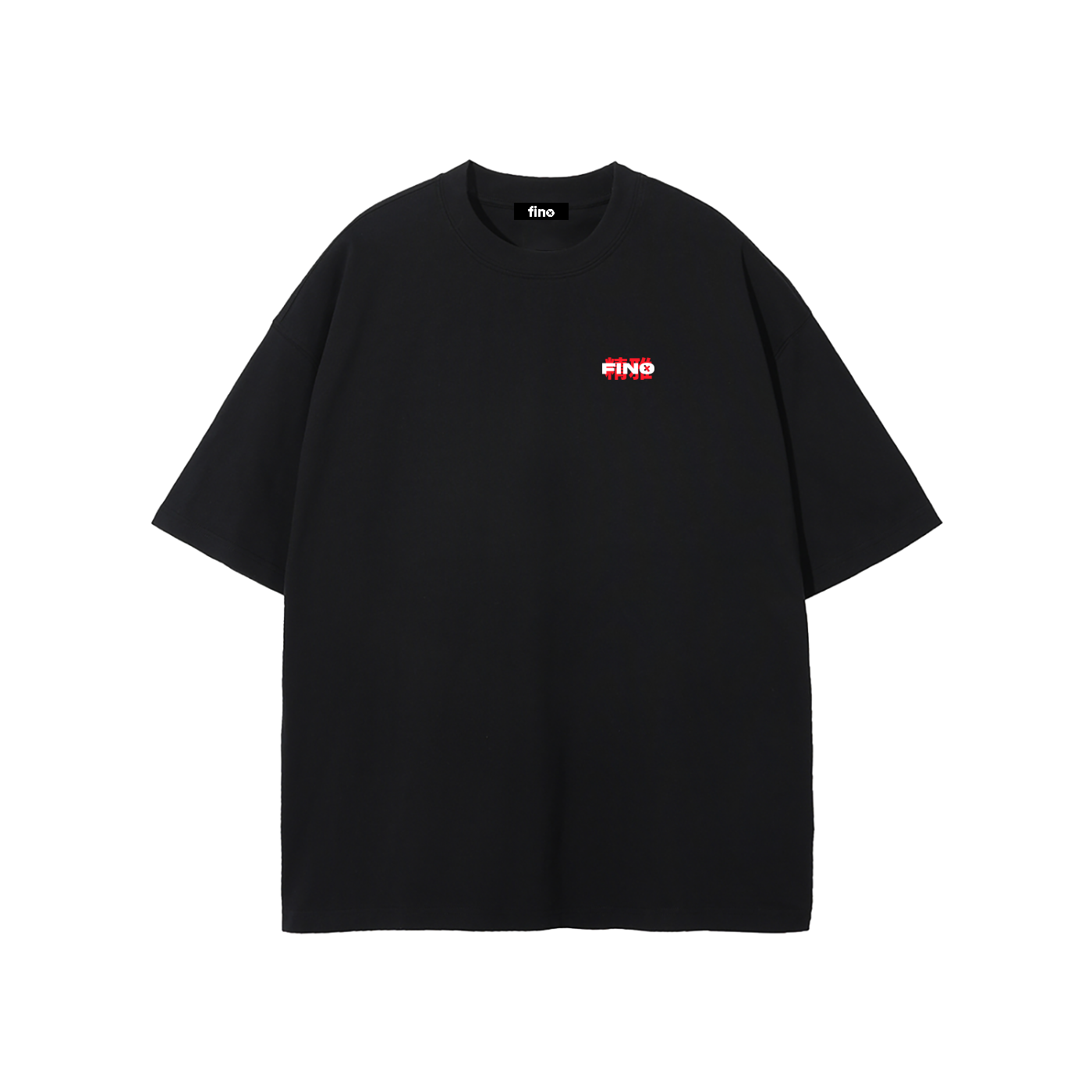 SEIGA - Black (Oversized T-Shirt)