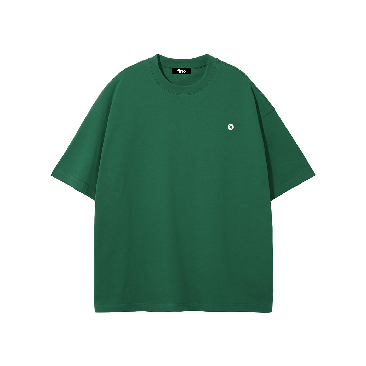 Basic Oversized T-Shirt - Forest Green