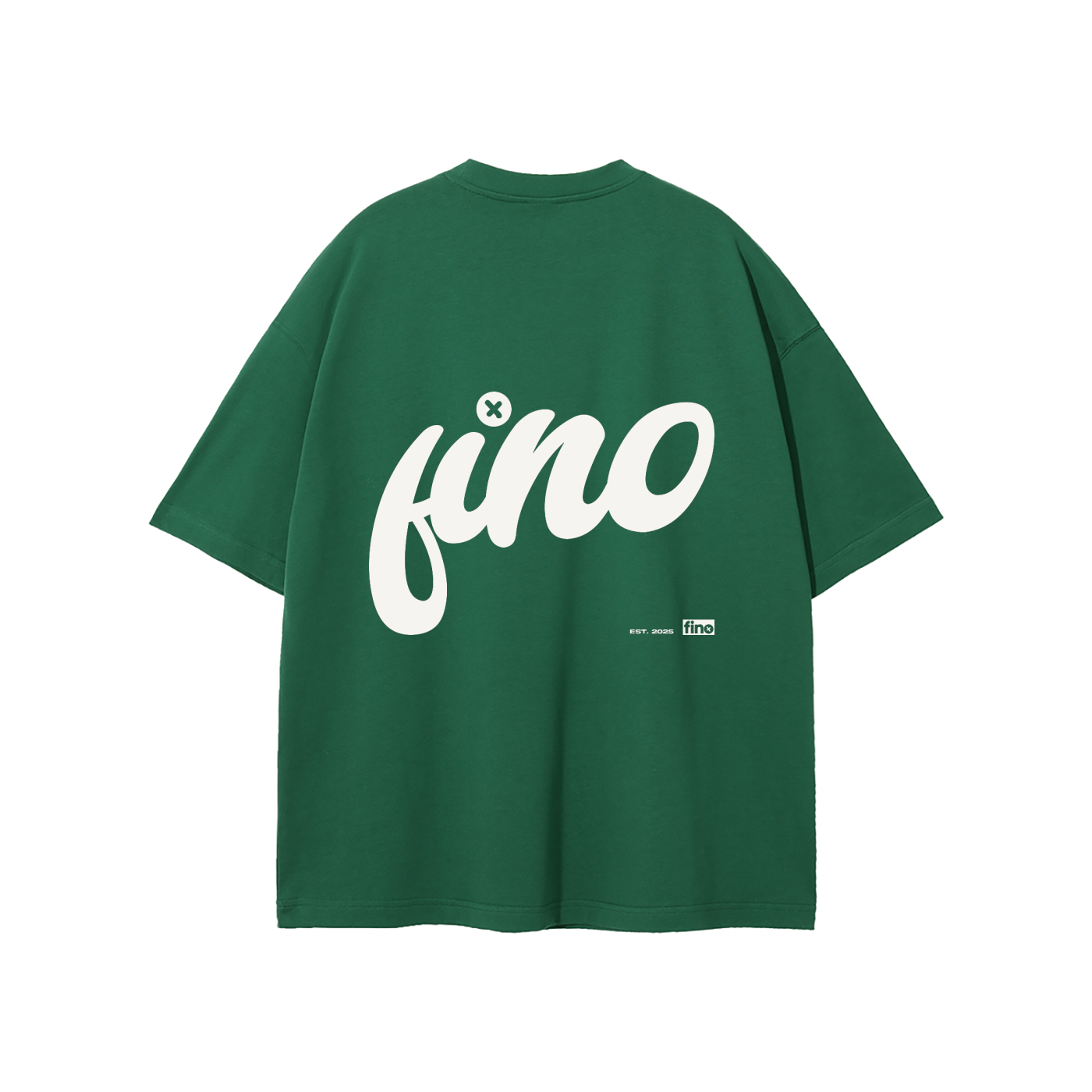 Basic Oversized T-Shirt - Forest Green
