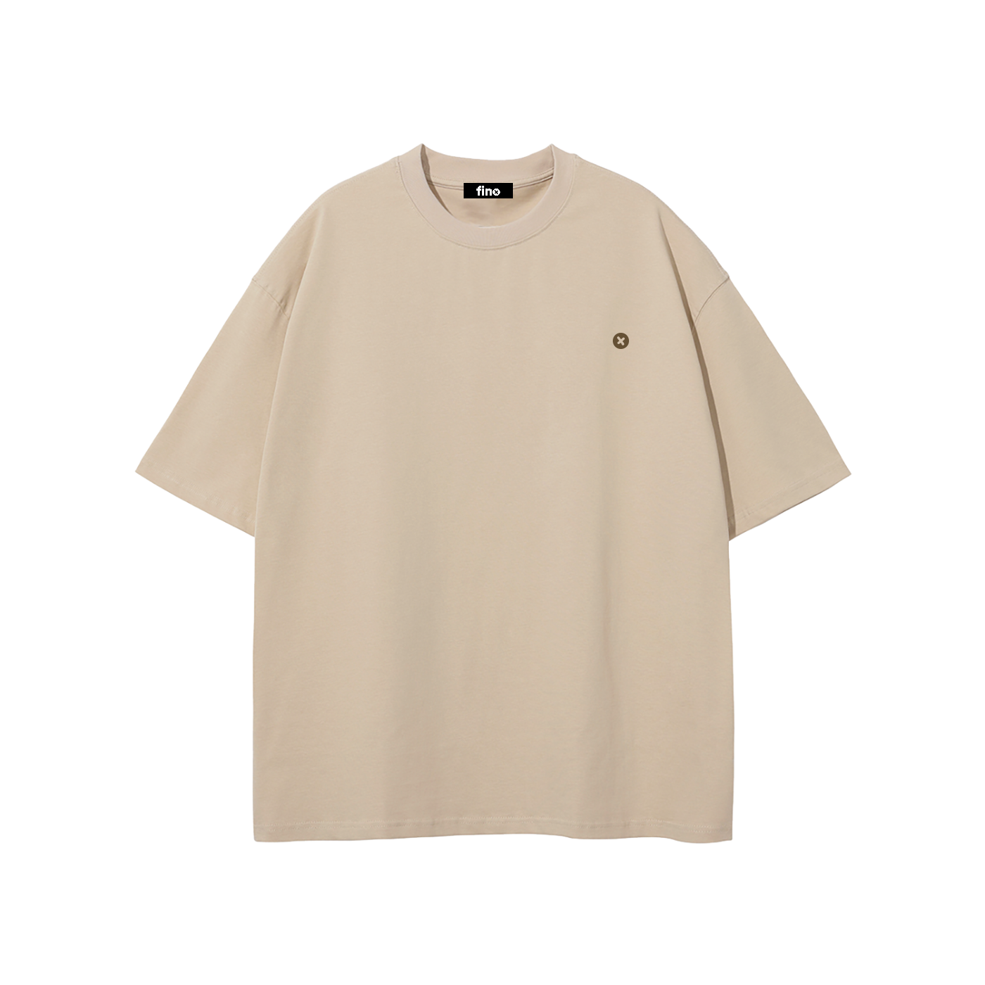 Basic Oversized T-Shirt - Khaki