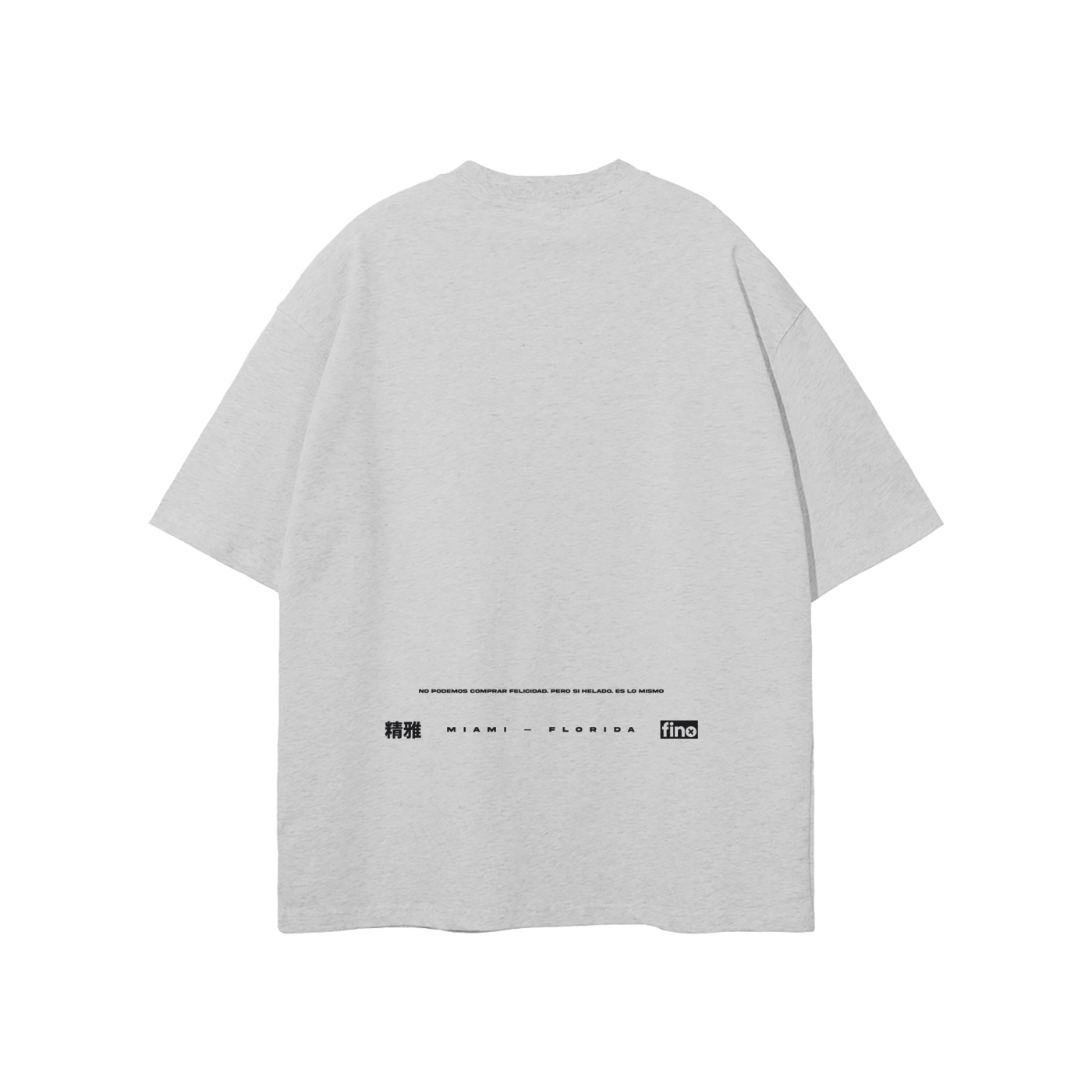 ALMA - Oat Gray (Oversized T-Shirt)