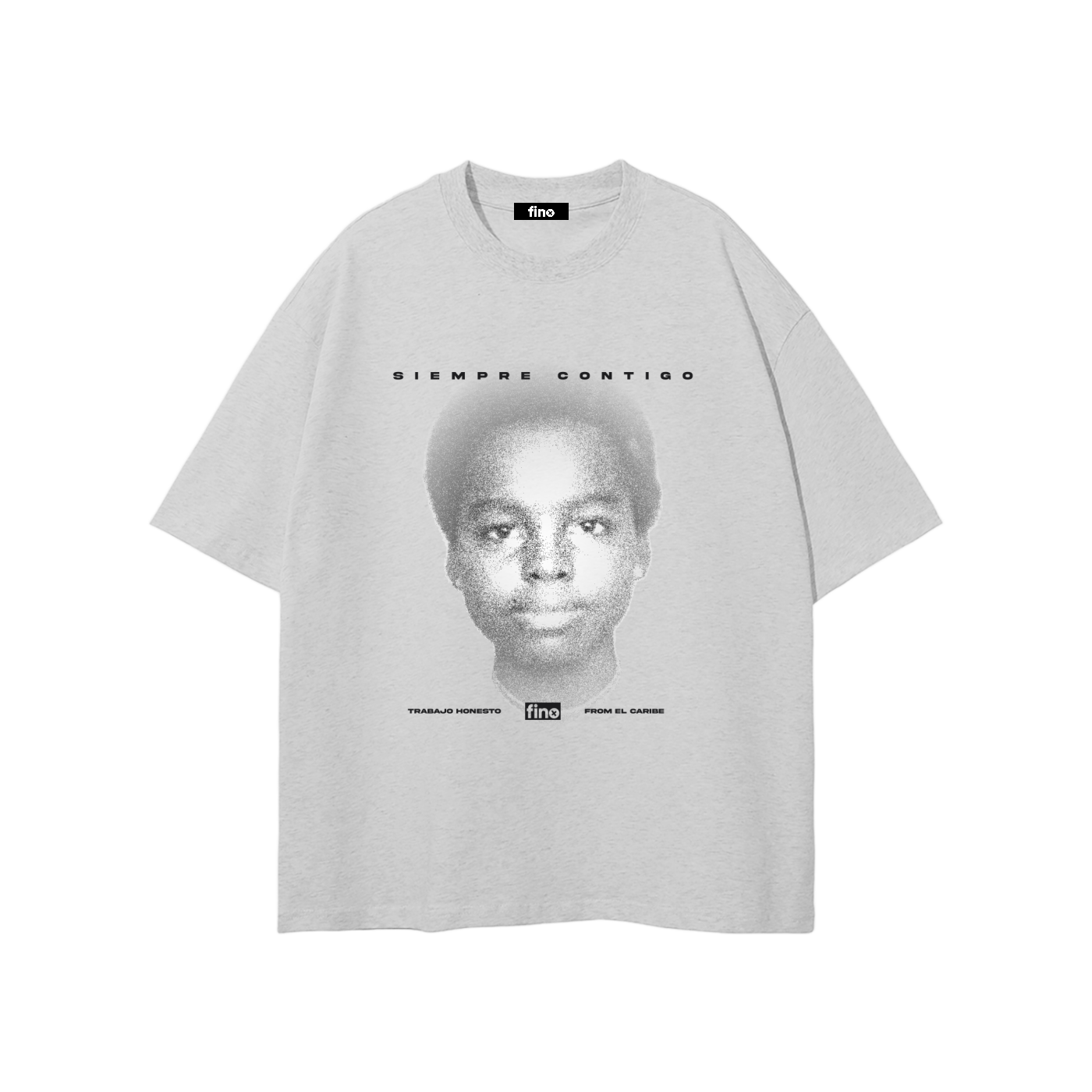 ALMA - Oat Gray (Oversized T-Shirt)