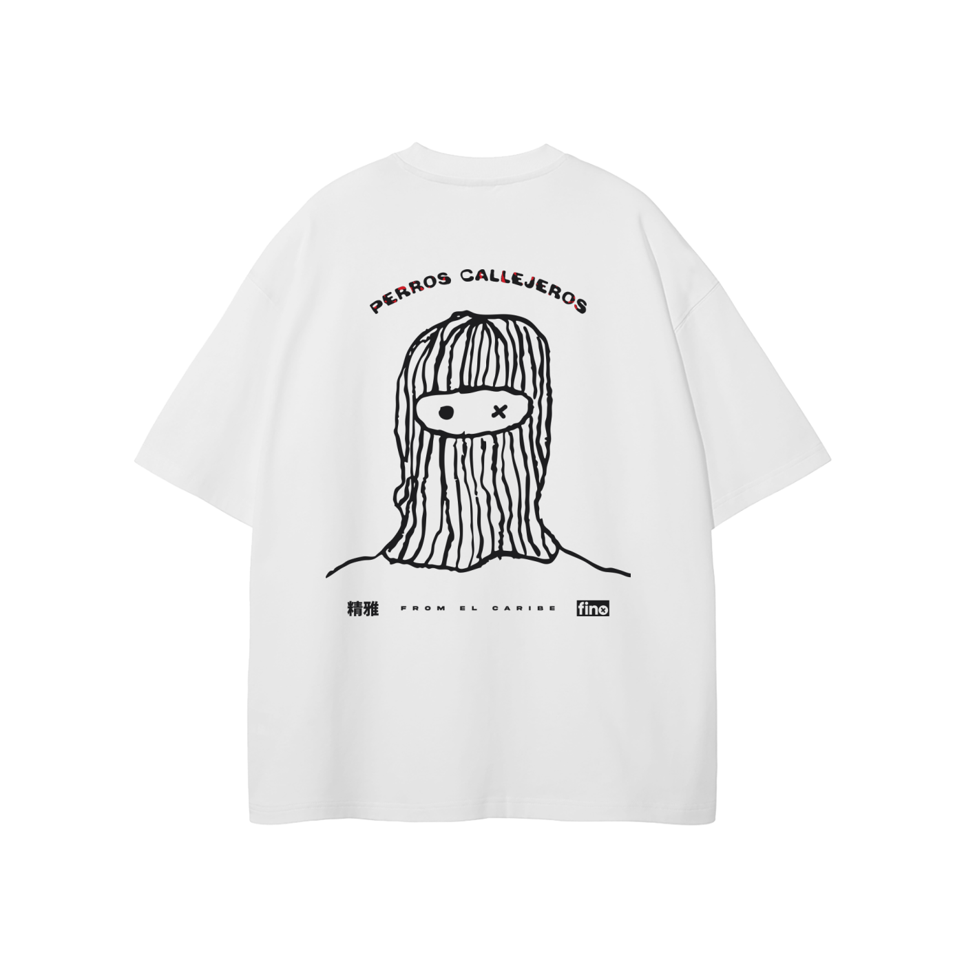 SHEISTY - White (Oversized T-Shirt)