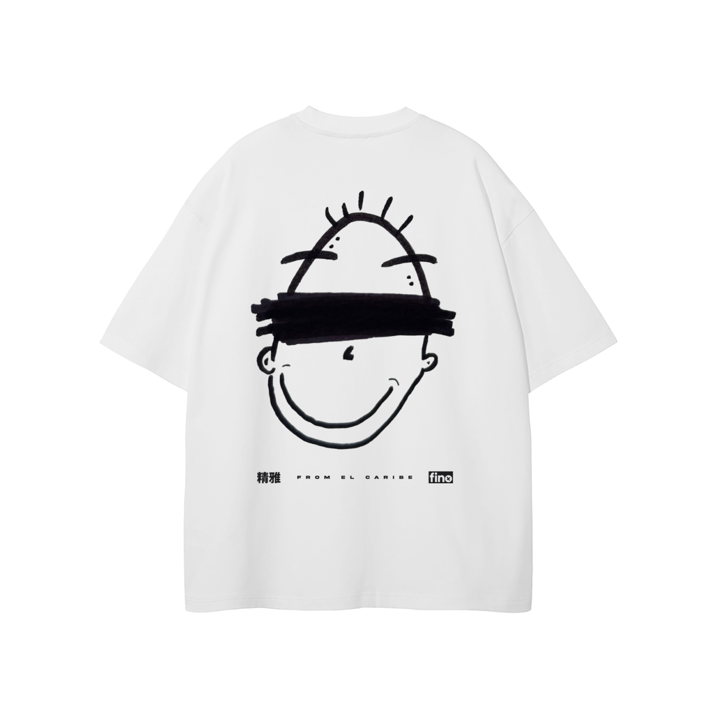 CHAMO CANDELA - White (Oversized T-Shirt)