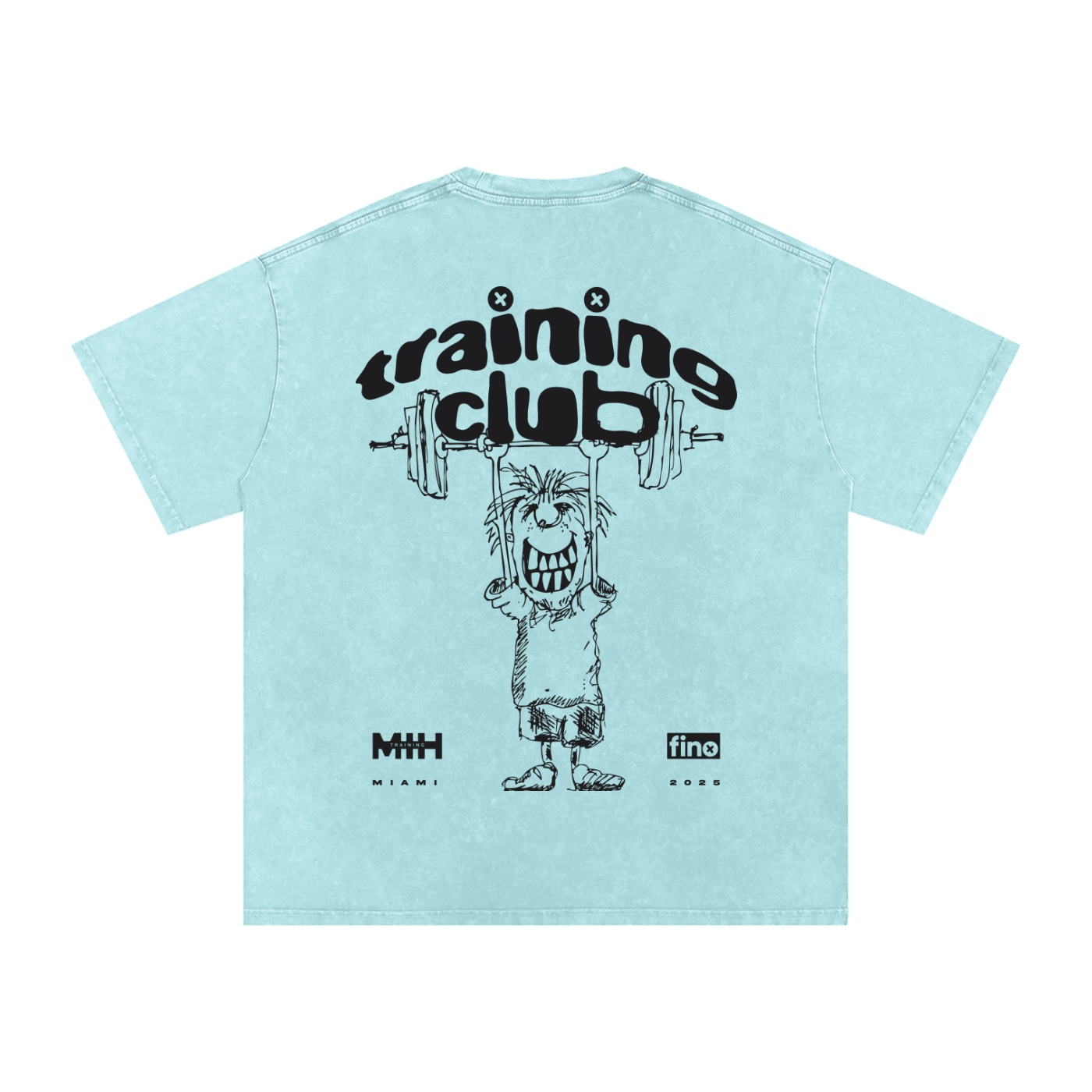 MIH Training Club - Teal (Washed T-Shirt)