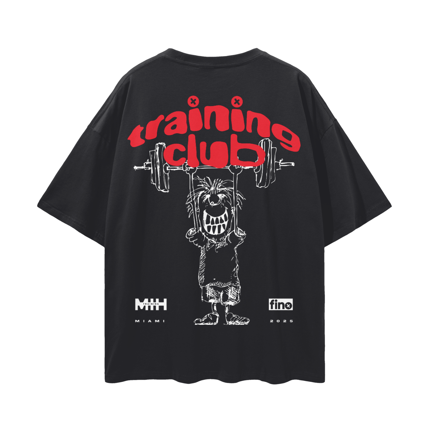 MIH Training Club - Black (Regular Tee)