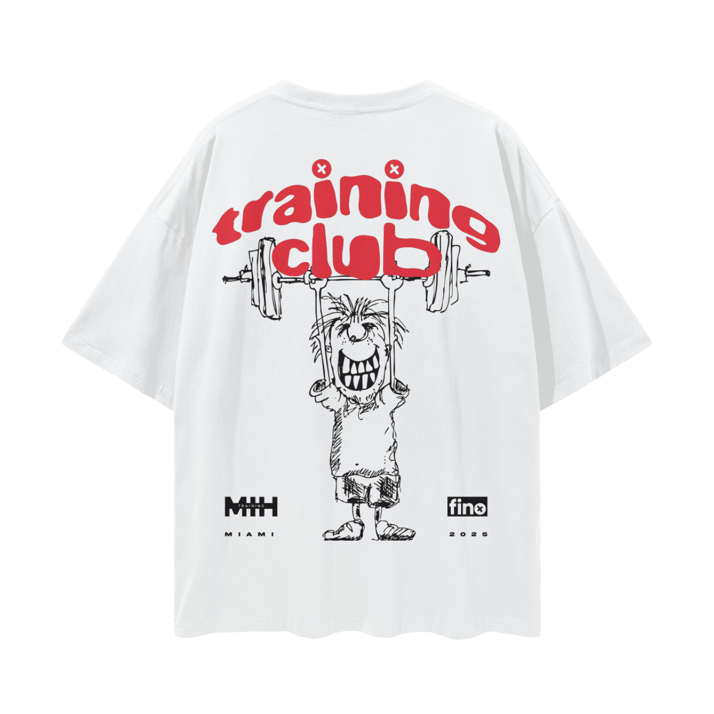 MIH Training Club - White (Regular Tee)
